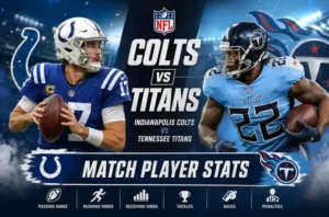 Indianapolis Colts vs Tennessee Titans Match Player Stats and Full Match Analysis