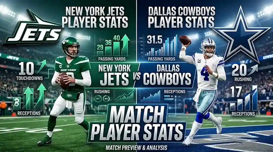 New York Jets vs Dallas Cowboys Match Player Stats: Complete Game Breakdown